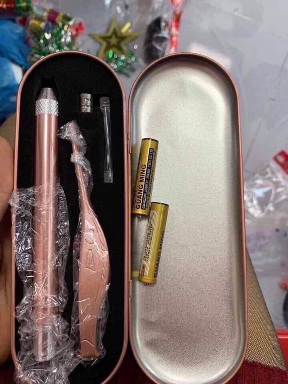 Bộ lấy ráy tai có đèn