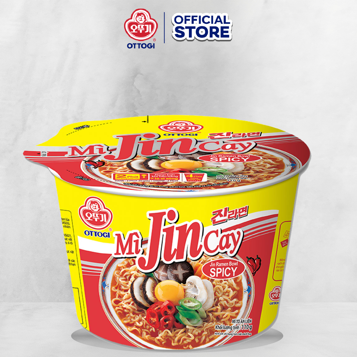 [Combo 3 Tô] Mì Jin Cay Otoki 110g