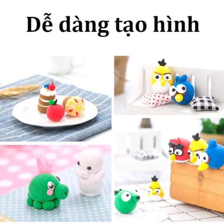Đất nặn 24 màu + 7 khuân - Deli 7031