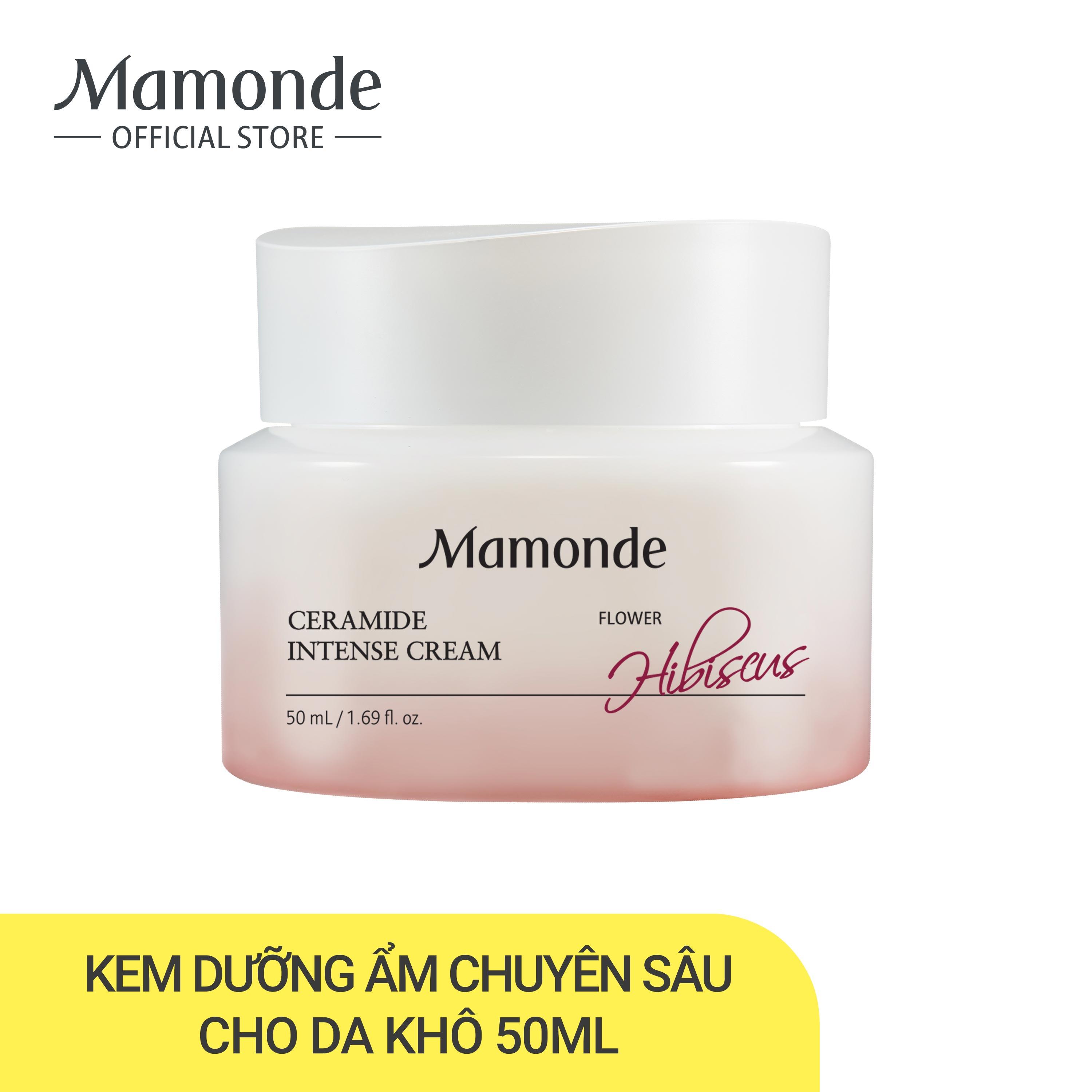 Hình ảnh Kem dưỡng ẩm sâu giúp da khỏe mạnh Mamonde Ceramide Intense Cream 50ml