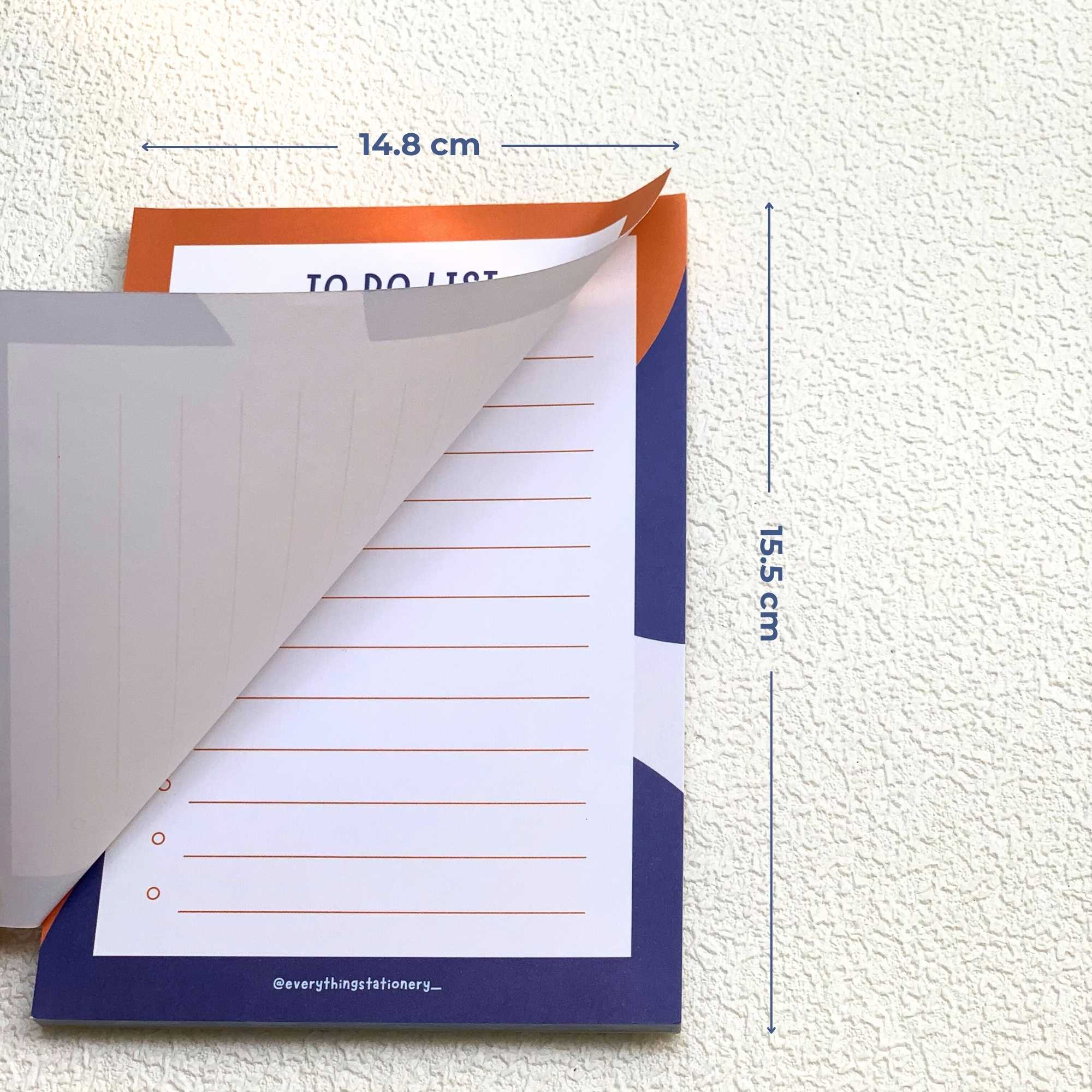 Tập Giấy Ghi Chú Thiết Kế Tối Giản - To Do List | Everything Stationery