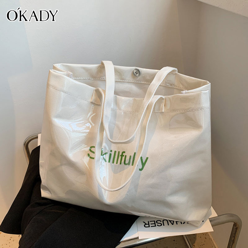 Johnn New women's bags Large capacity tote bags Fashionable shoulder bags Trendy handbags Simple armpit bags