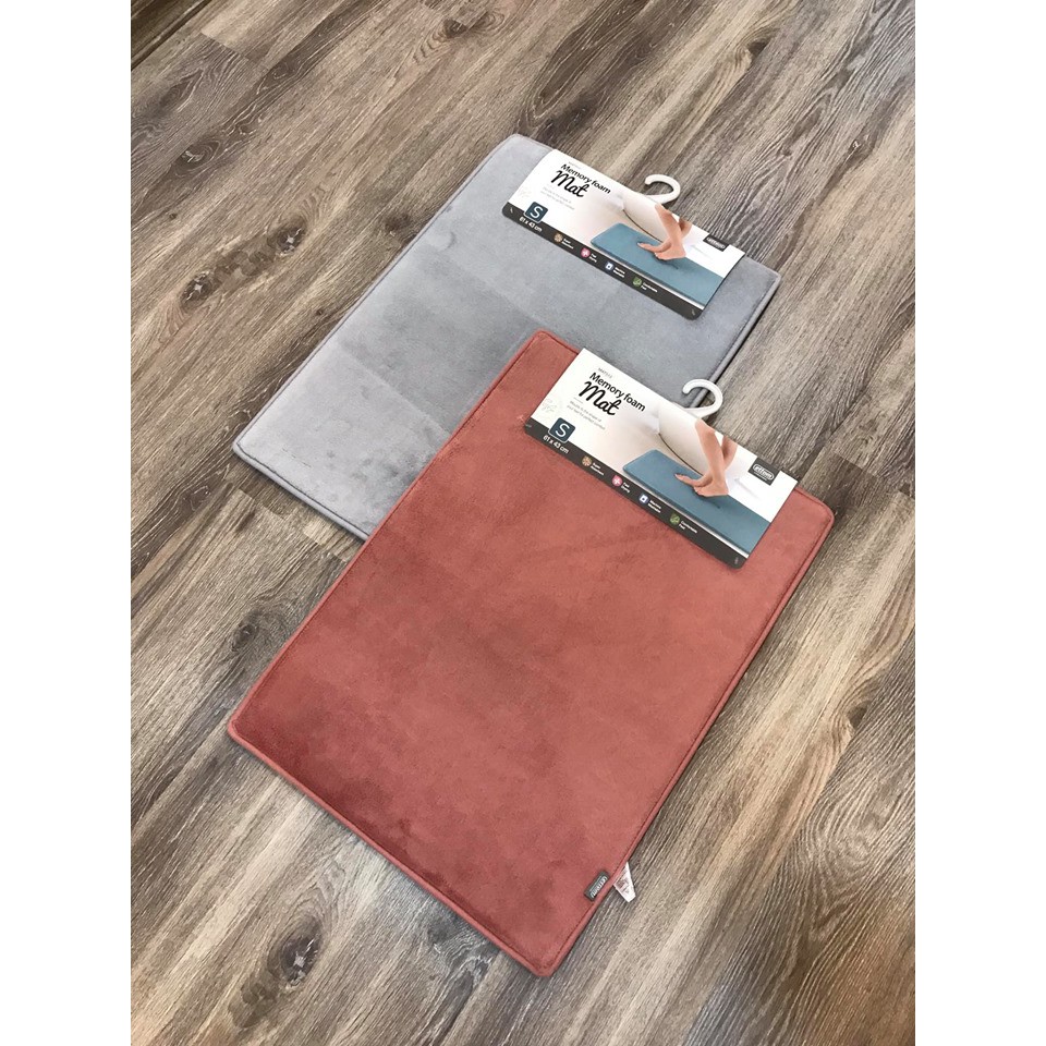 Thảm Chùi Chân Lock&Lock Memory Foam Basic MAT512, MAT513 4 Màu Thoải Mái Chọn Lựa