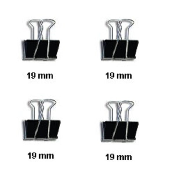 [GIÁ SỐC] Kẹp sắt,Kẹp giấy đen,Kẹp tài liệu, Kẹp Bướm 15mm ,19mm , 25mm , 32mm , 41mm , 51mm
