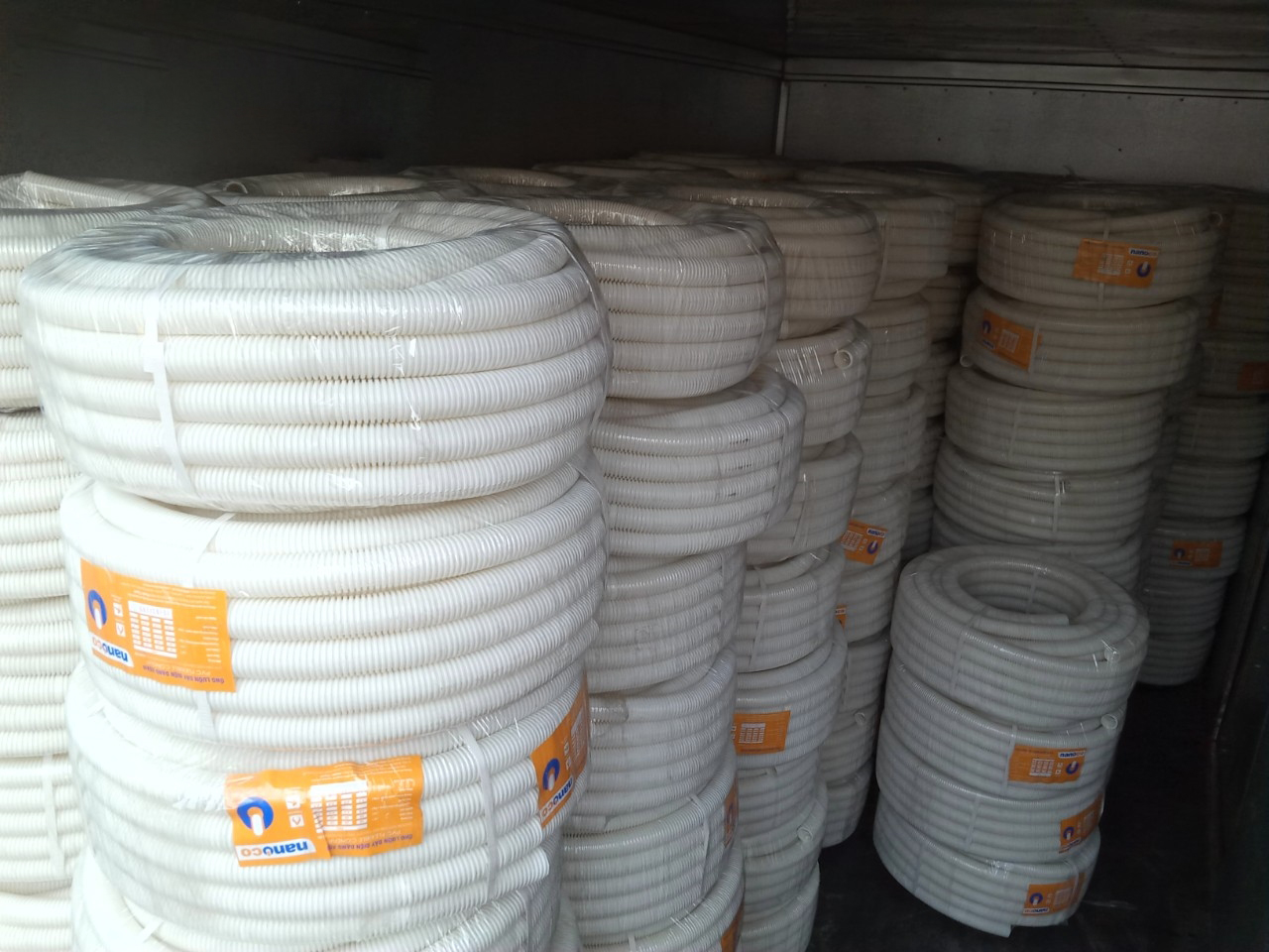 [ NANOCO ] RUỘT GÀ CHỐNG CHÁY ( 16mm, 20mm, 25mm, 32mm )