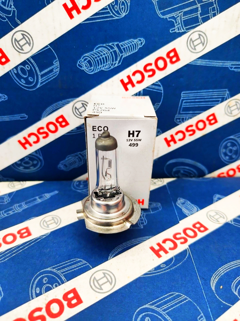 Bóng Đèn Bosch H7 12V 55W (Hộp 1 Bóng)