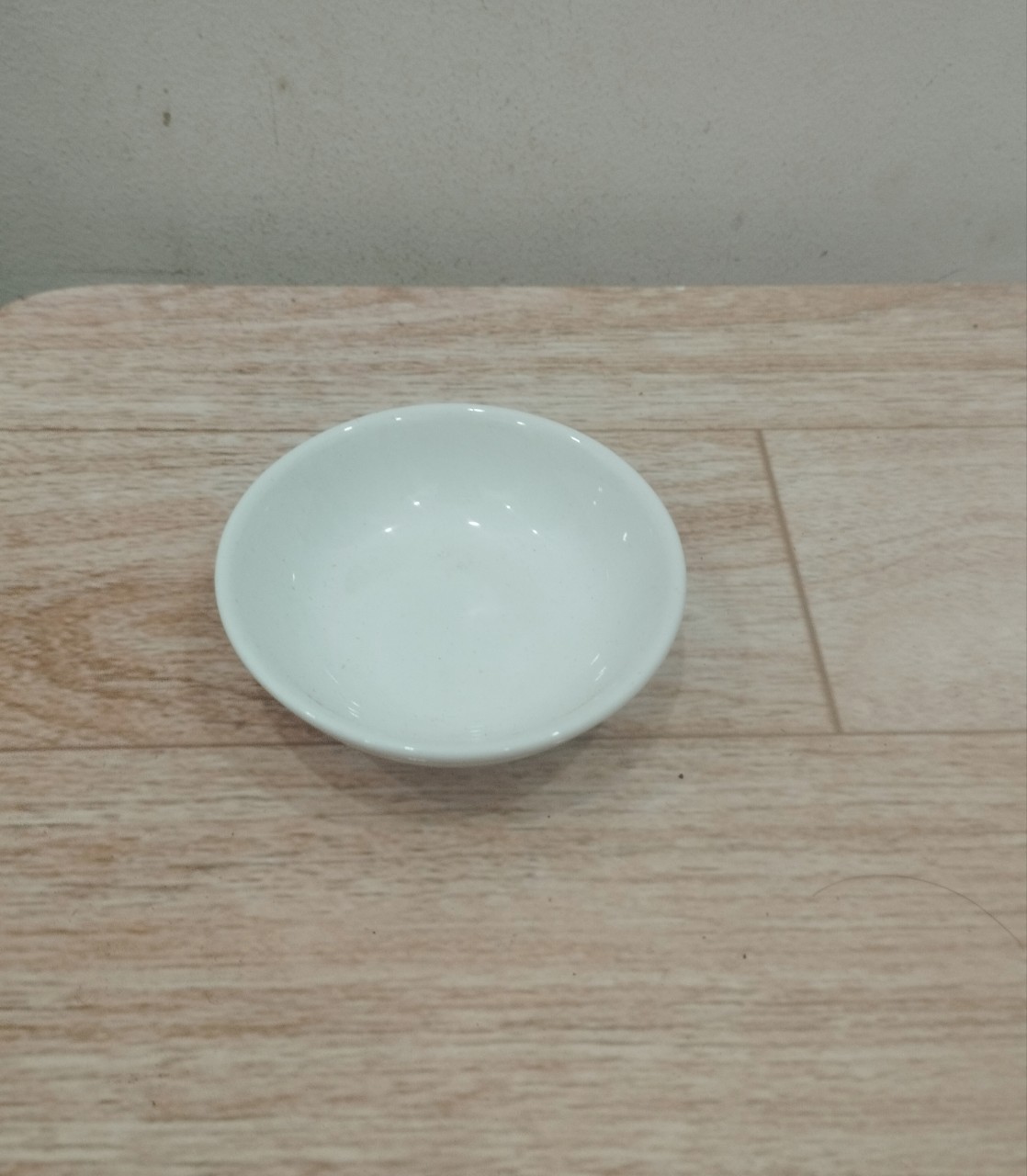 chén chấm sứ trắng 3.5'' (8cm)