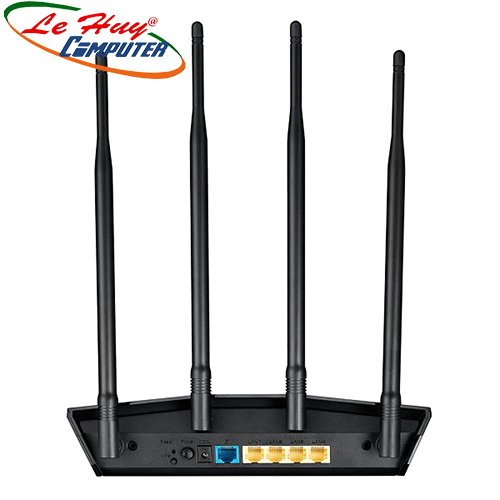 Bộ phát wifi 6 Asus RT-AX1800HP v2 MU-MIMO AX1800Mbps (Xuyên tường) _Router WiFi có thể mở rộng