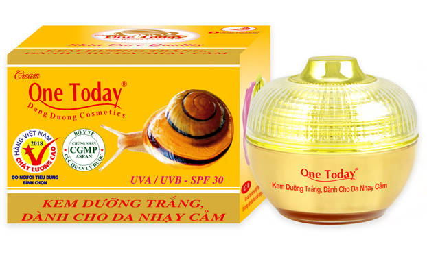 [HCM]ONE TODAY - Kem dưỡng trắng dành cho da nhạy cảm (8g)