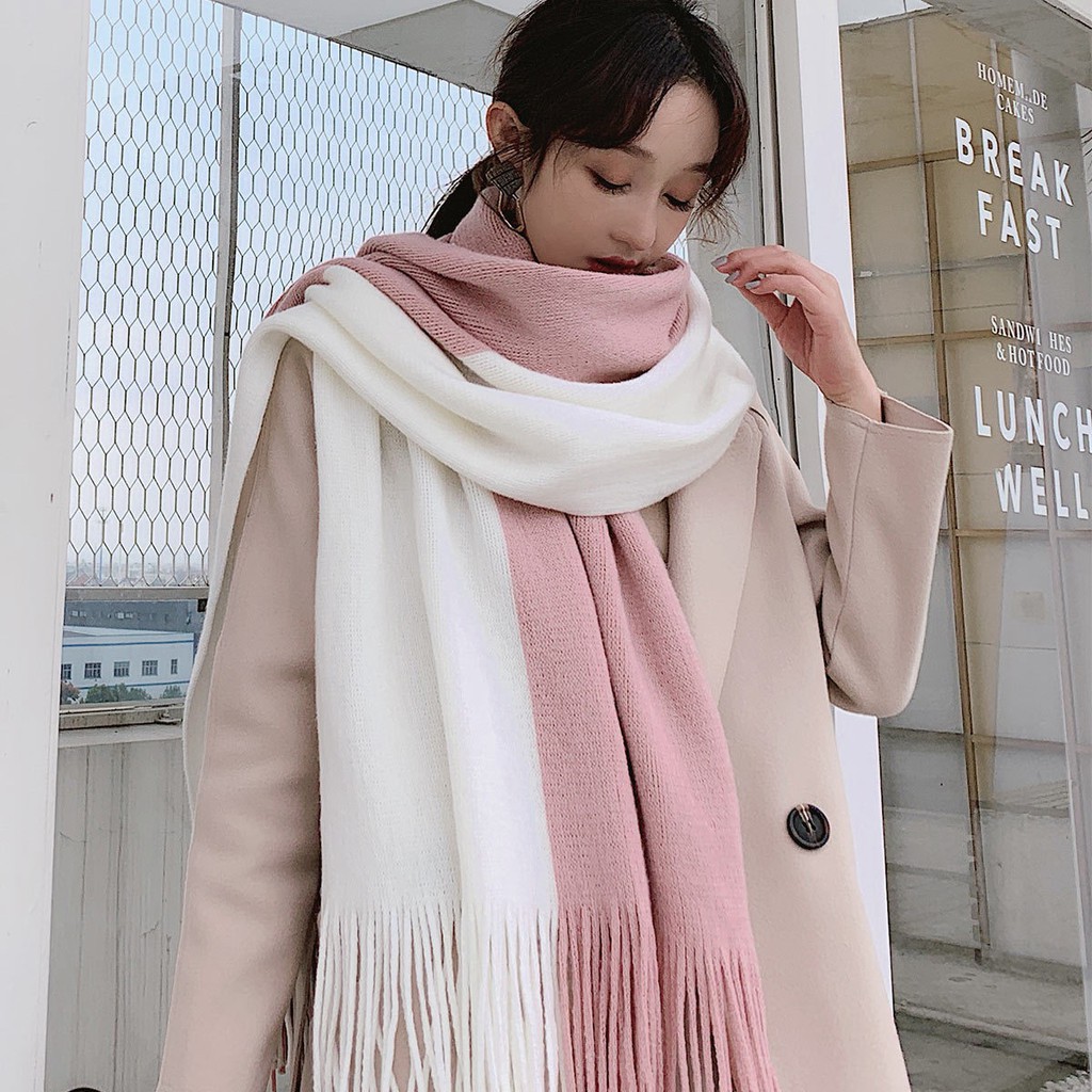 Khăn Len Ulzzang RIN , Khăn Thời Trang Choàng Cổ - Lynh Stores
