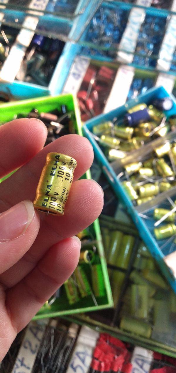 10 tụ 2 đầu 10uf 100v