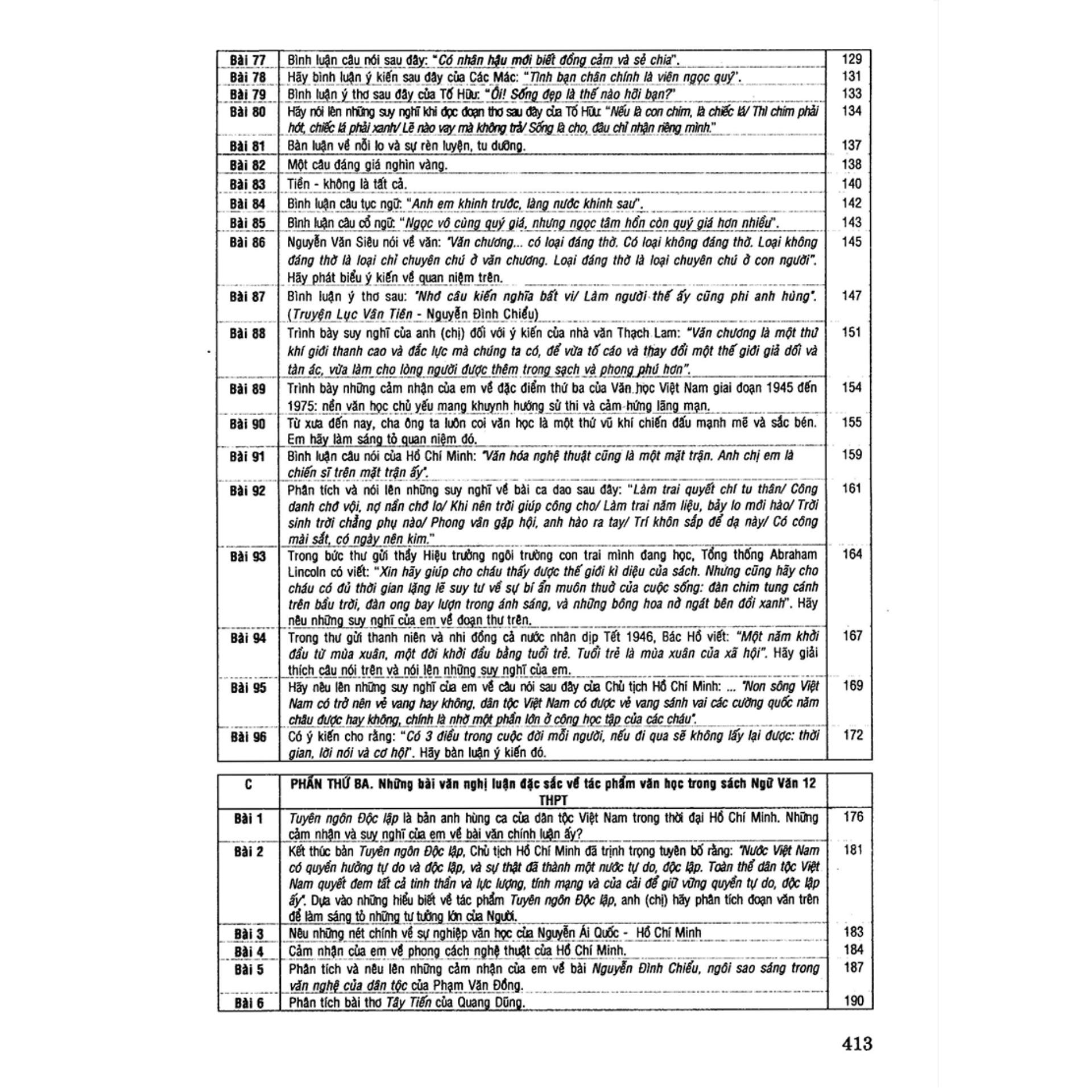 [HCM]Những Bài Văn Nghị Luận Đặc Sắc (Ôn Thi THPT Quốc Gia)