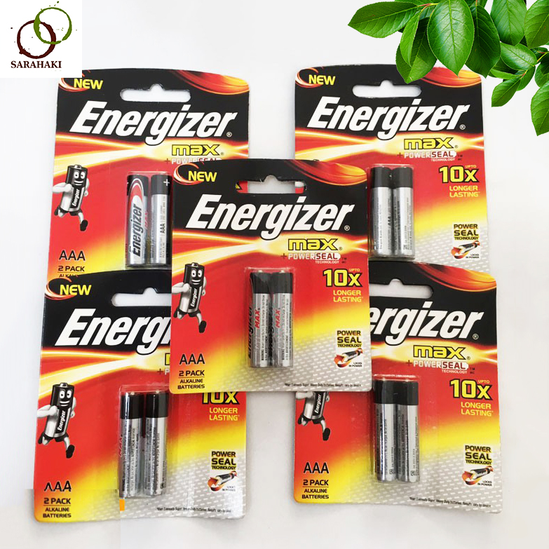 Combo 5 Vỉ Pin AAA Energizer Alkaline (1 Vỉ 2 Viên) chính hãng