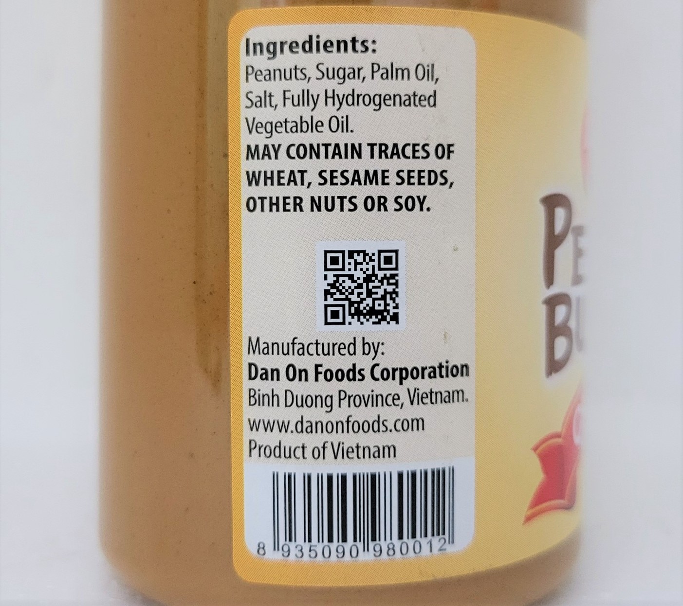 [Hộp 400g – NẮP VÀNG] BƠ ĐẬU PHỘNG MỊN [VN] DAN-D PAK Peanut Butter Creamy