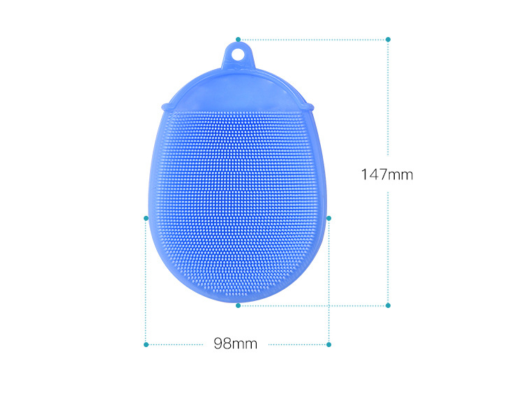 Miếng silicon tắm, gội cao cấp cho bé