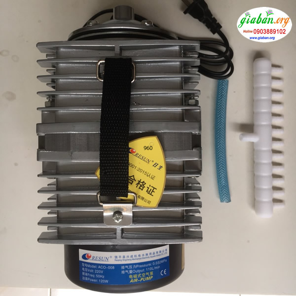 [HCM]Máy bơm thổi sủi khí oxy Resun ACO008 ACO 008 (120w)