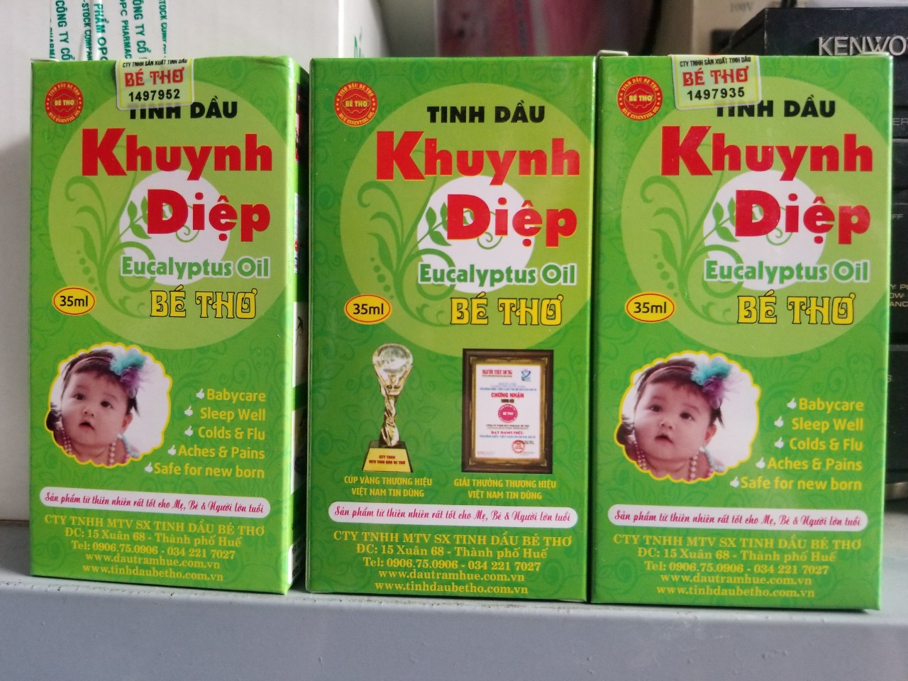 Dầu khuynh diệp bé thơ chai 35ml