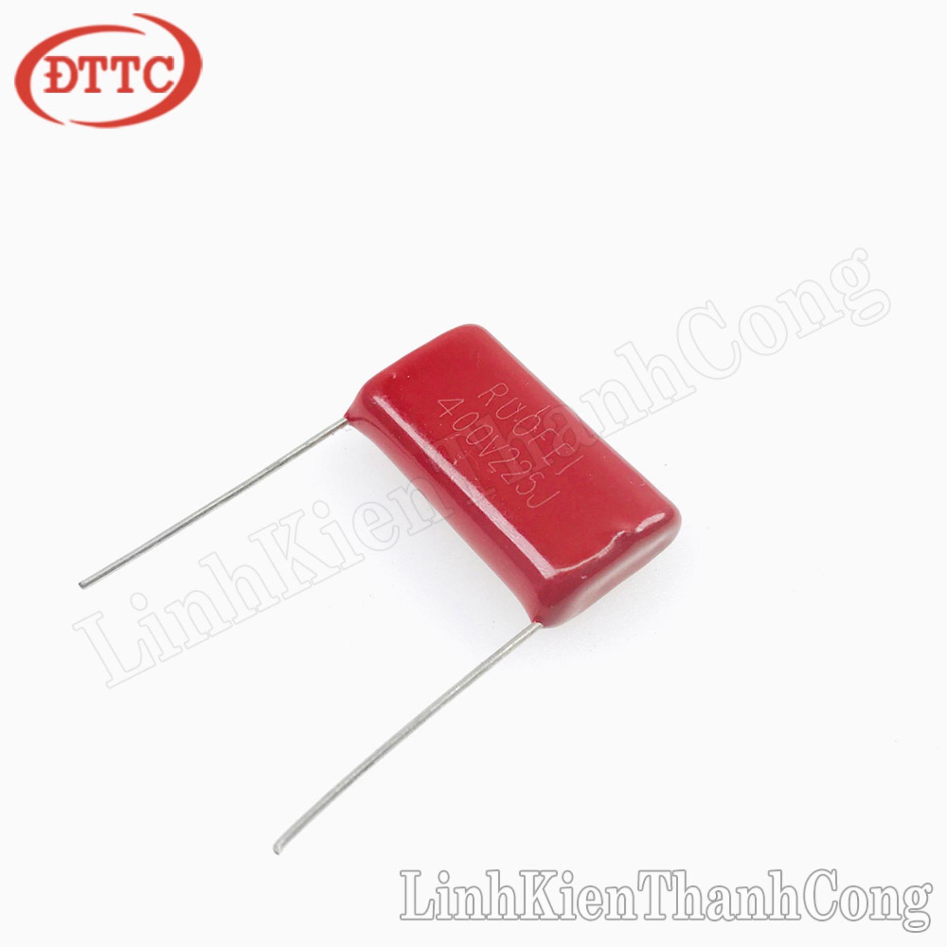 Tụ CBB 225J 2.2uF 400V P=27.5mm