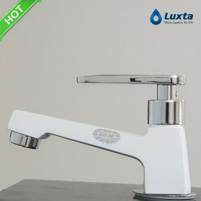 Vòi lavabo rửa mặt cao cấp gật gù luxta l1114wt3 bảo hành 03 năm