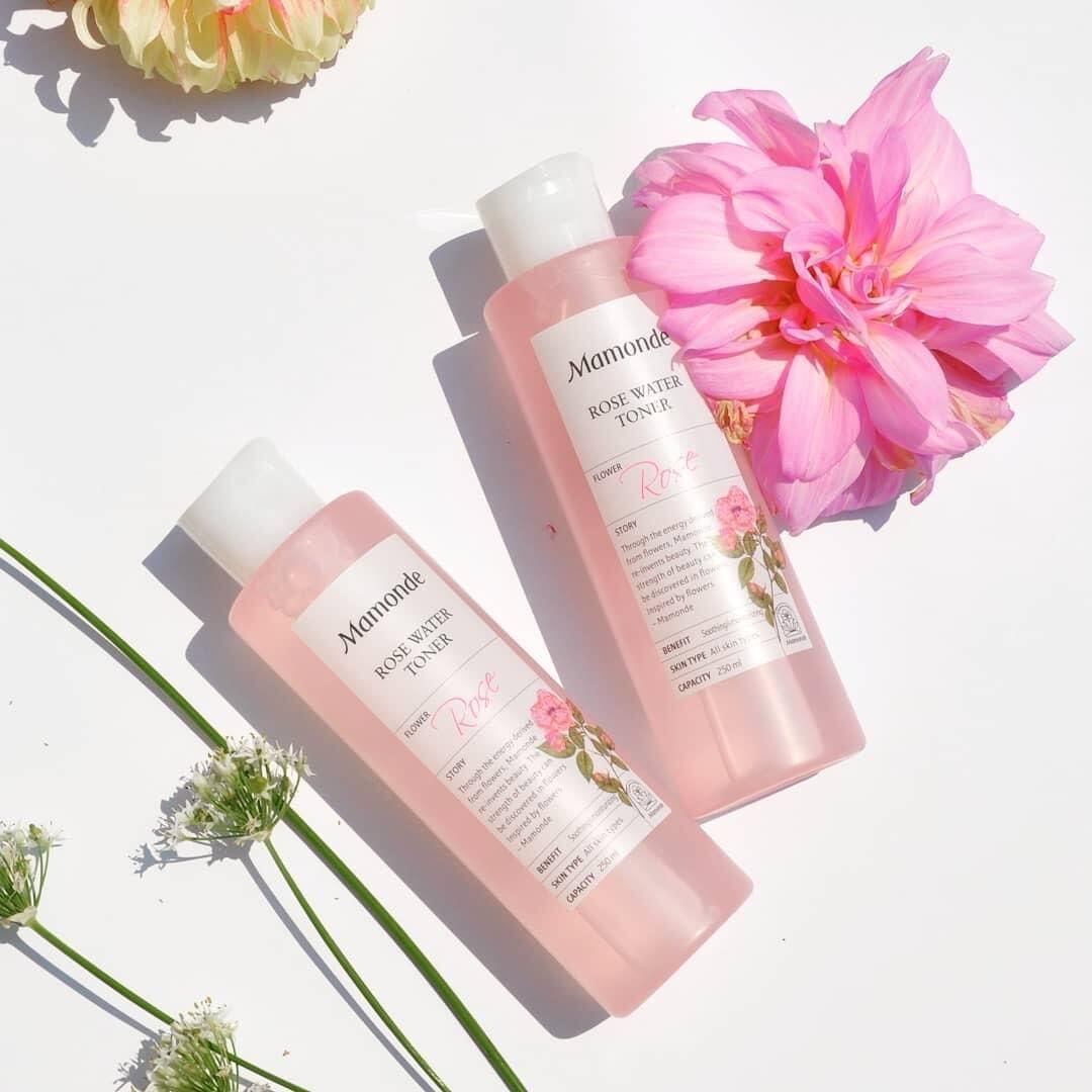 Nước hoa hồng Mamonde Toner 250ml