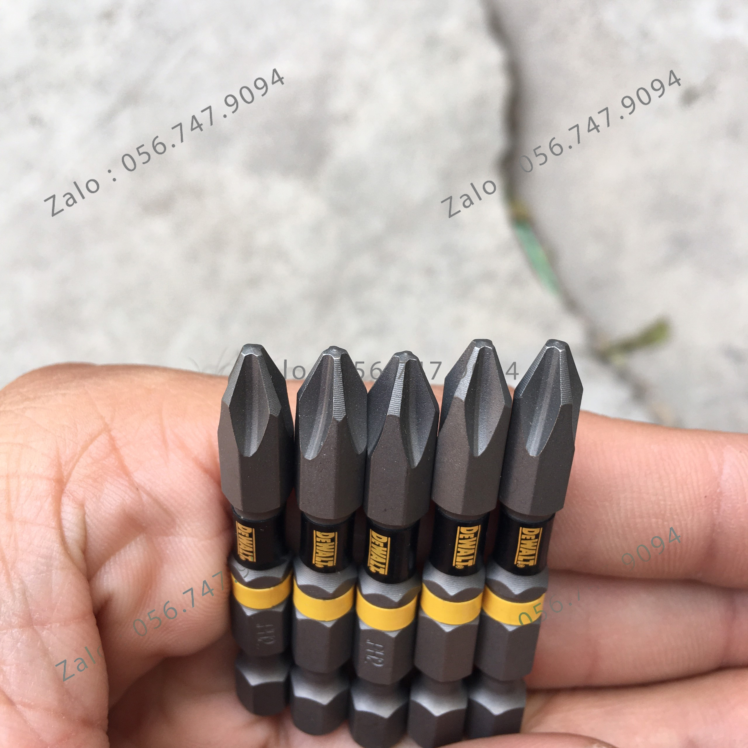 [1 Cái]Mũi Vít Bake DEWALT PH2 Dài 50mm Xám - Loại Mới