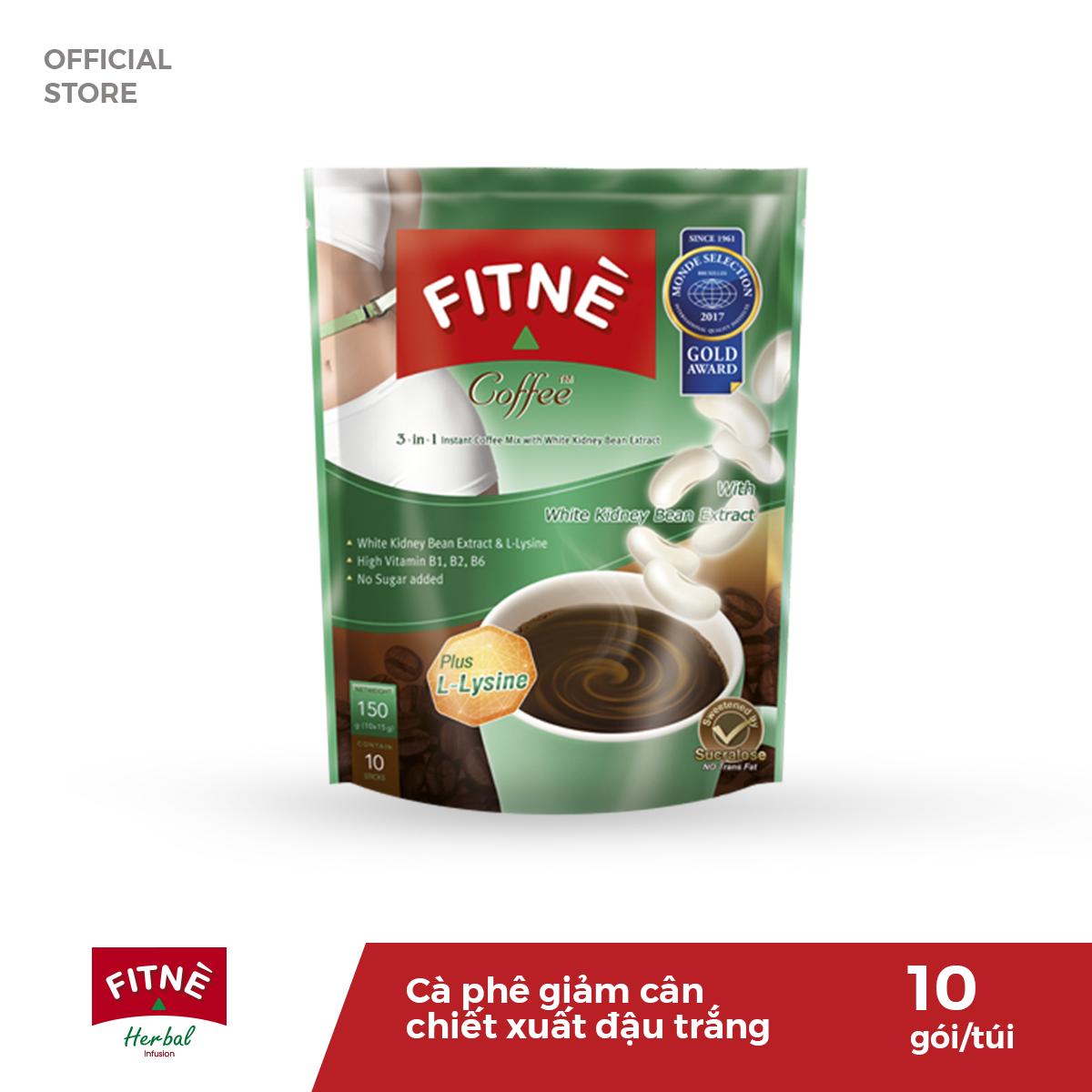 Cà phê FITNÈ chiết xuất đậu trắng