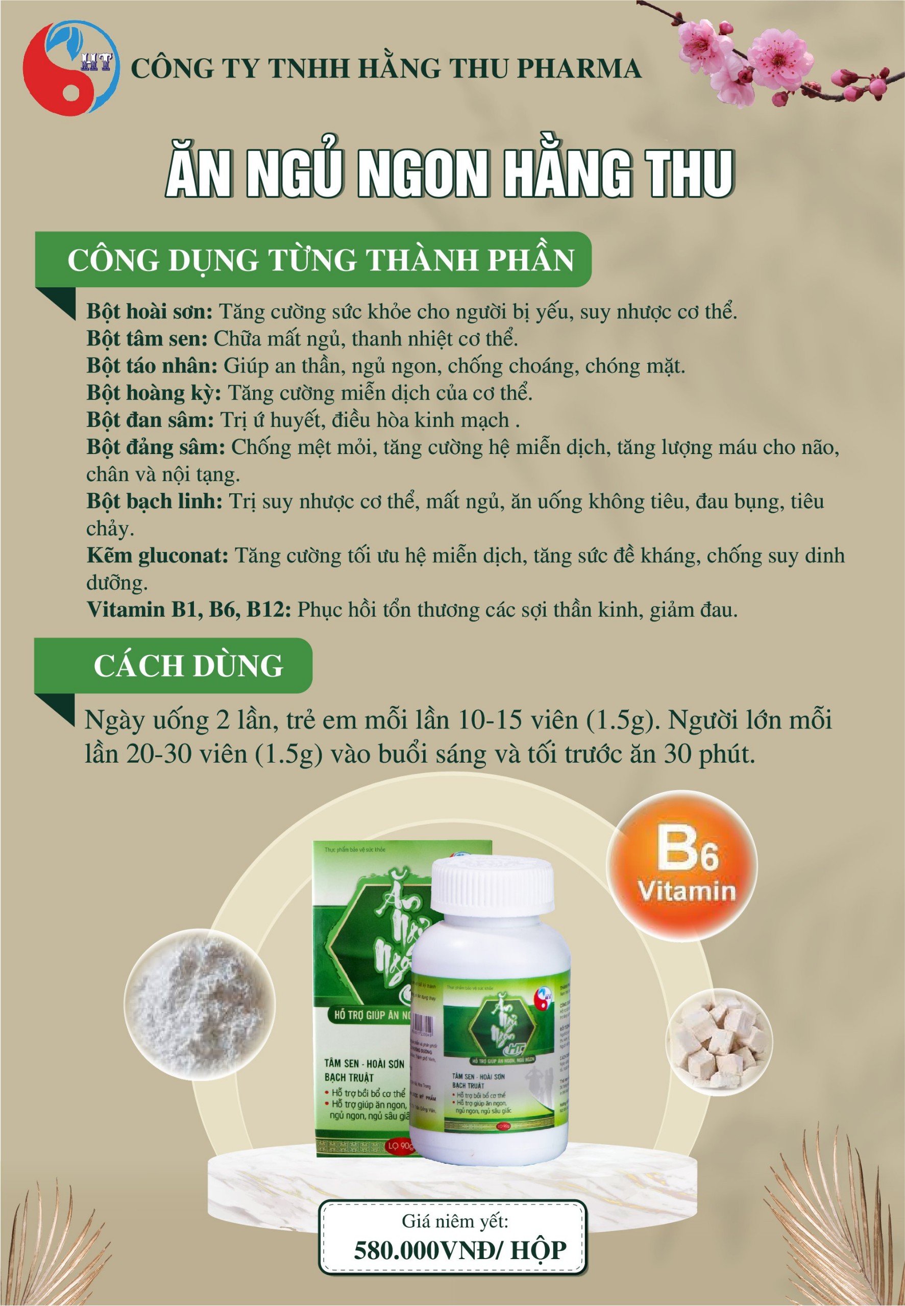 Ăn ngủ ngon Hằng Thu [Có tem phiếu bảo hành chính hãng]