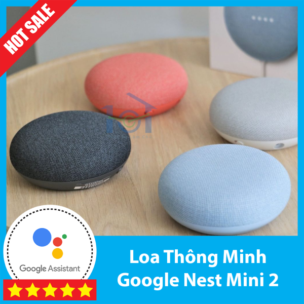 Loa thông minh kiêm trợ lý ảo Google Nest Mini 2 chính hãng nguyên seal - Google home mini thế hệ 2