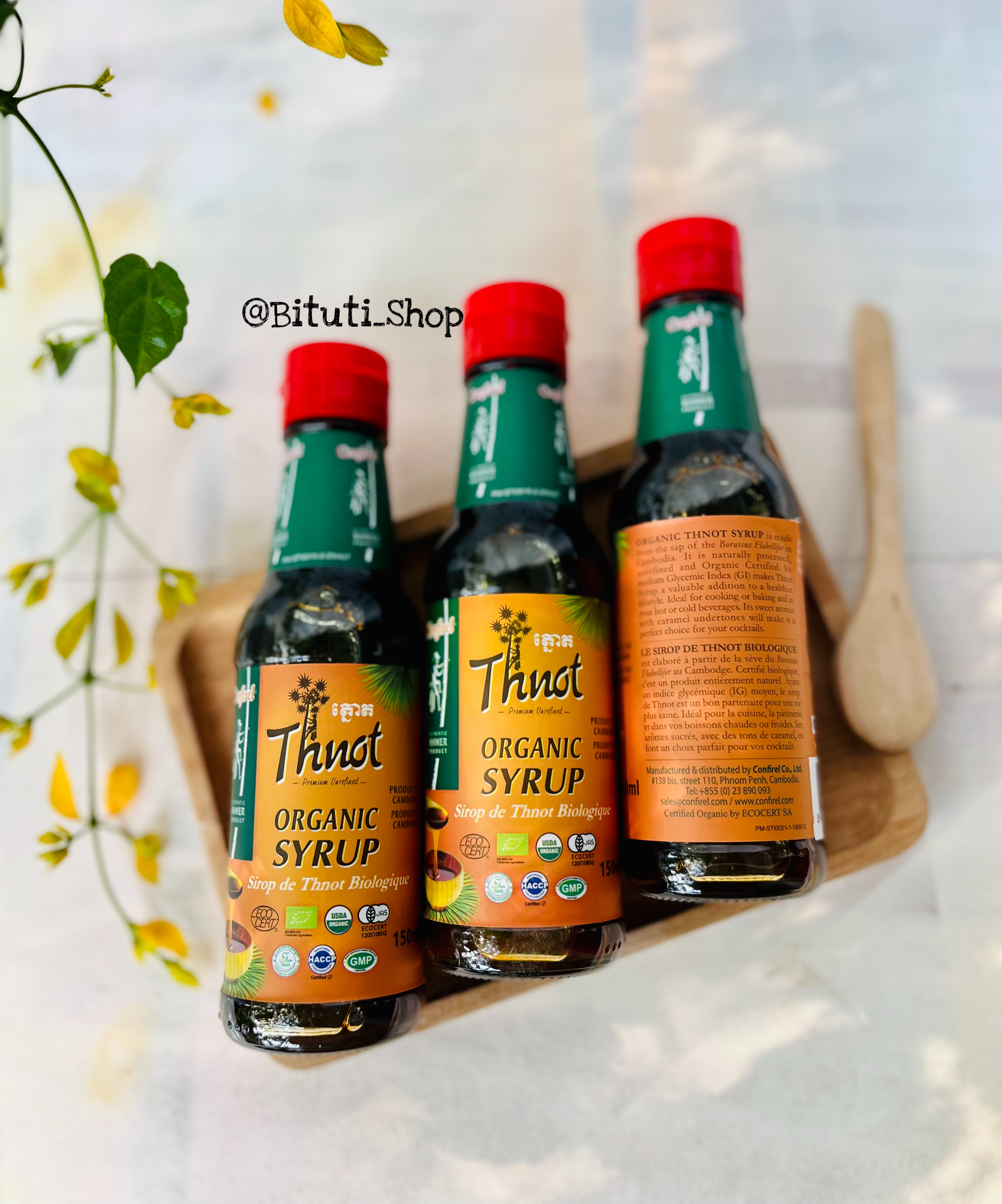 Mật thốt nốt hữu cơ - Syrup Thốt Nốt hữu cơ - 150ml