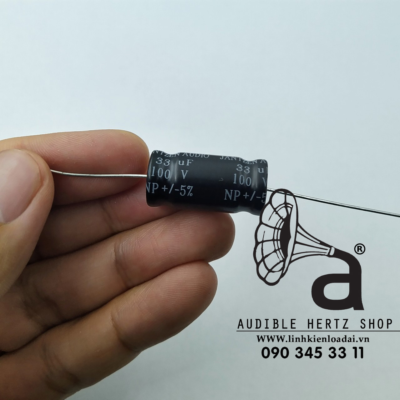 Tụ 33uF 100Vdc Jantzen-Audio Elecap