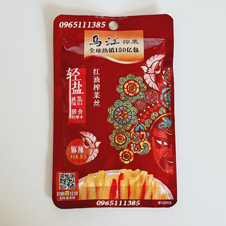 Cải Giòn Đỏ Tứ Xuyên Cay 60g