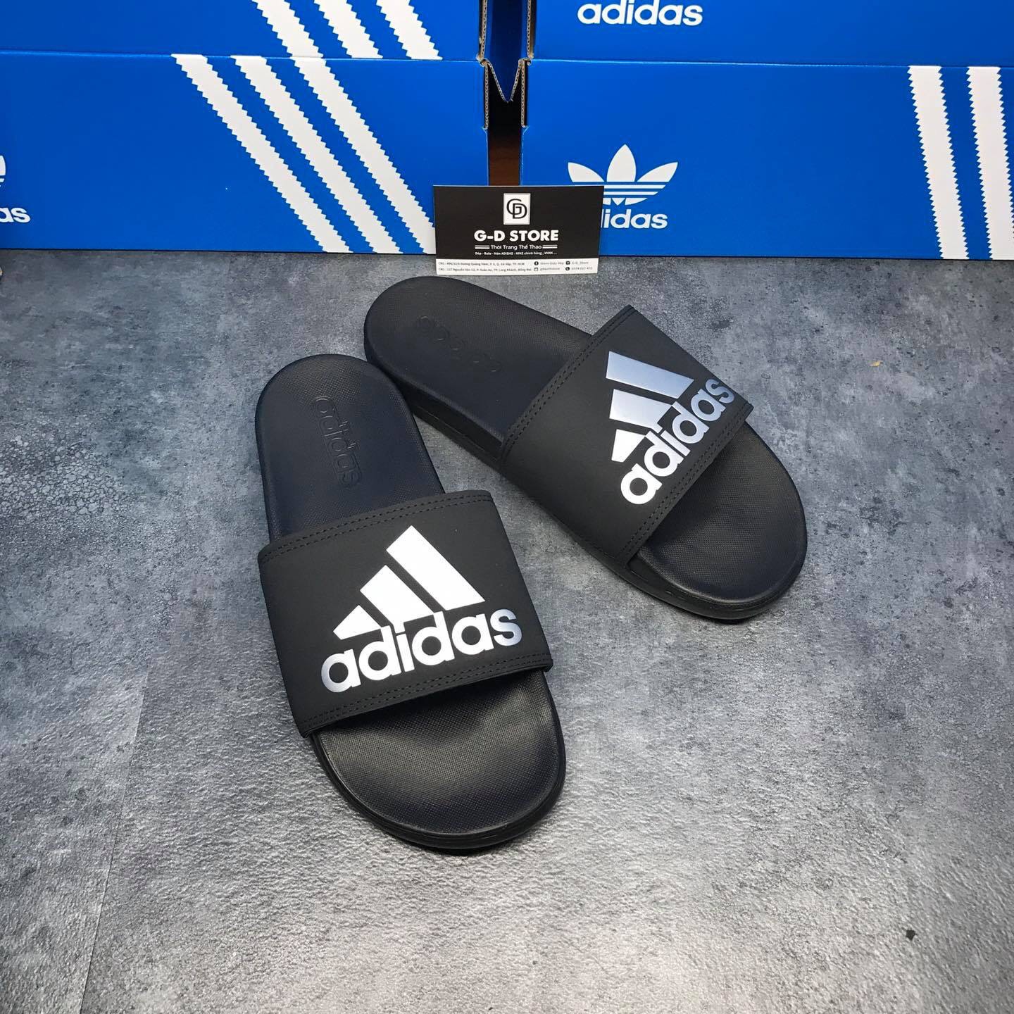 [HCM]Dép Adidas Quai Ngang Mono Đế Mềm Full Box