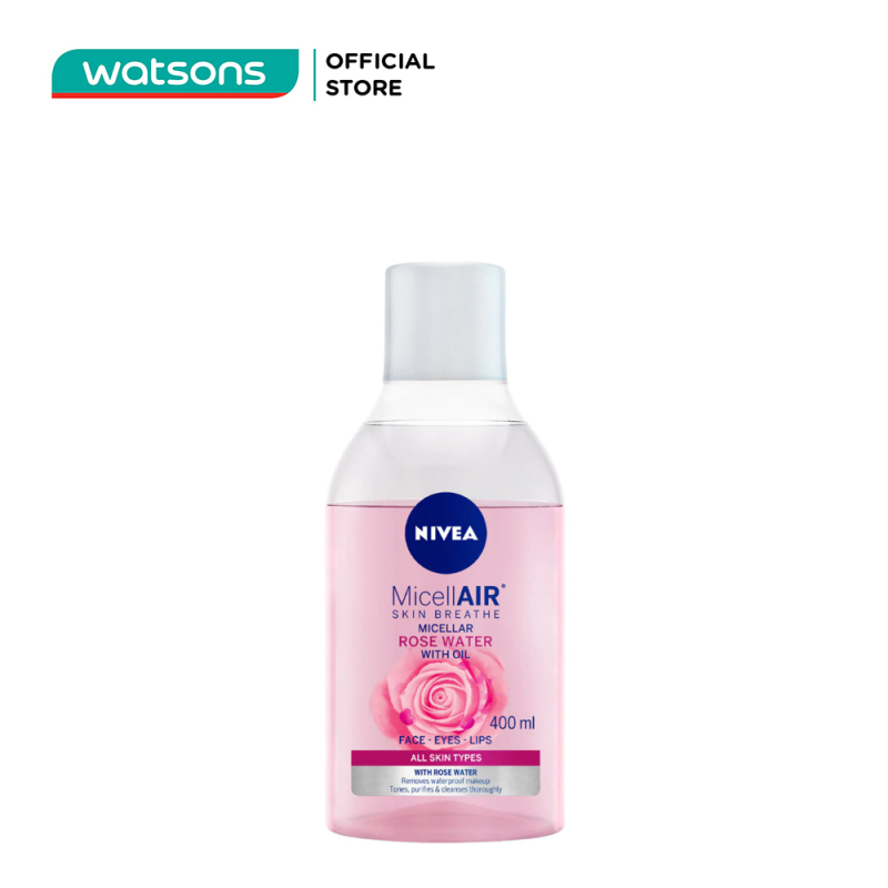 Nước Tẩy Trang Hoa Hồng Nivea MicellAir Skin Breathe Micellar Rose Water Dành Cho Mọi Loại Da 400ml tốt nhất