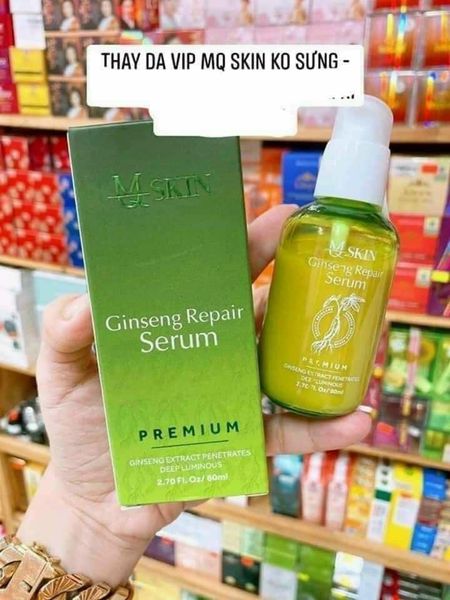 thay da nhân sâm MQ SKIN tái tạo da mới