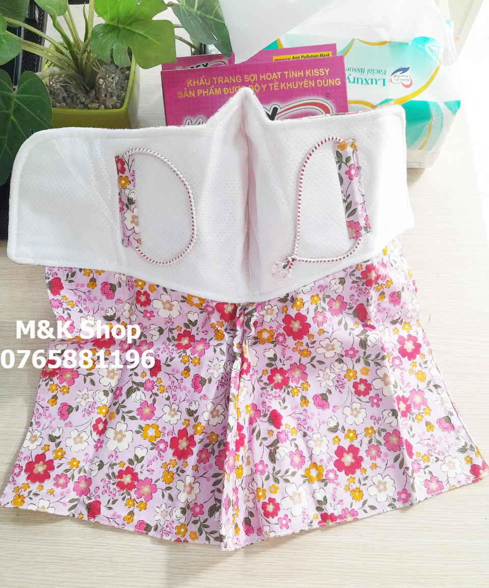 Khẩu trang vải Kissy che tai và cổ