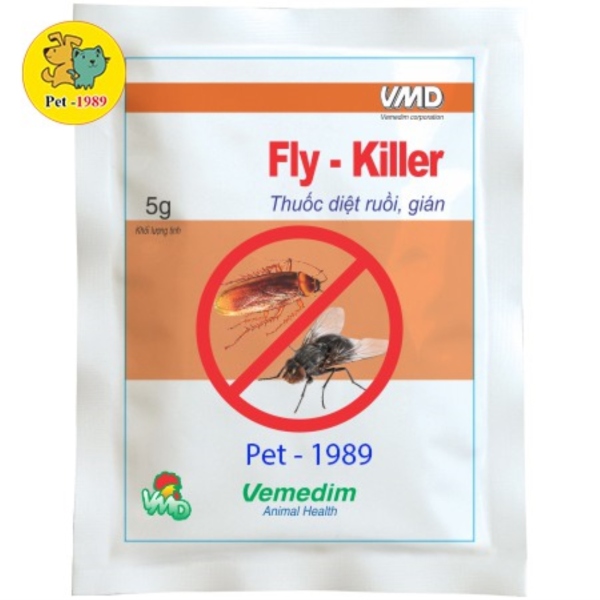 【sẵn sàng】 Thuốc diệt ruồi gián FLY KILLER Vimedim Pet-1989