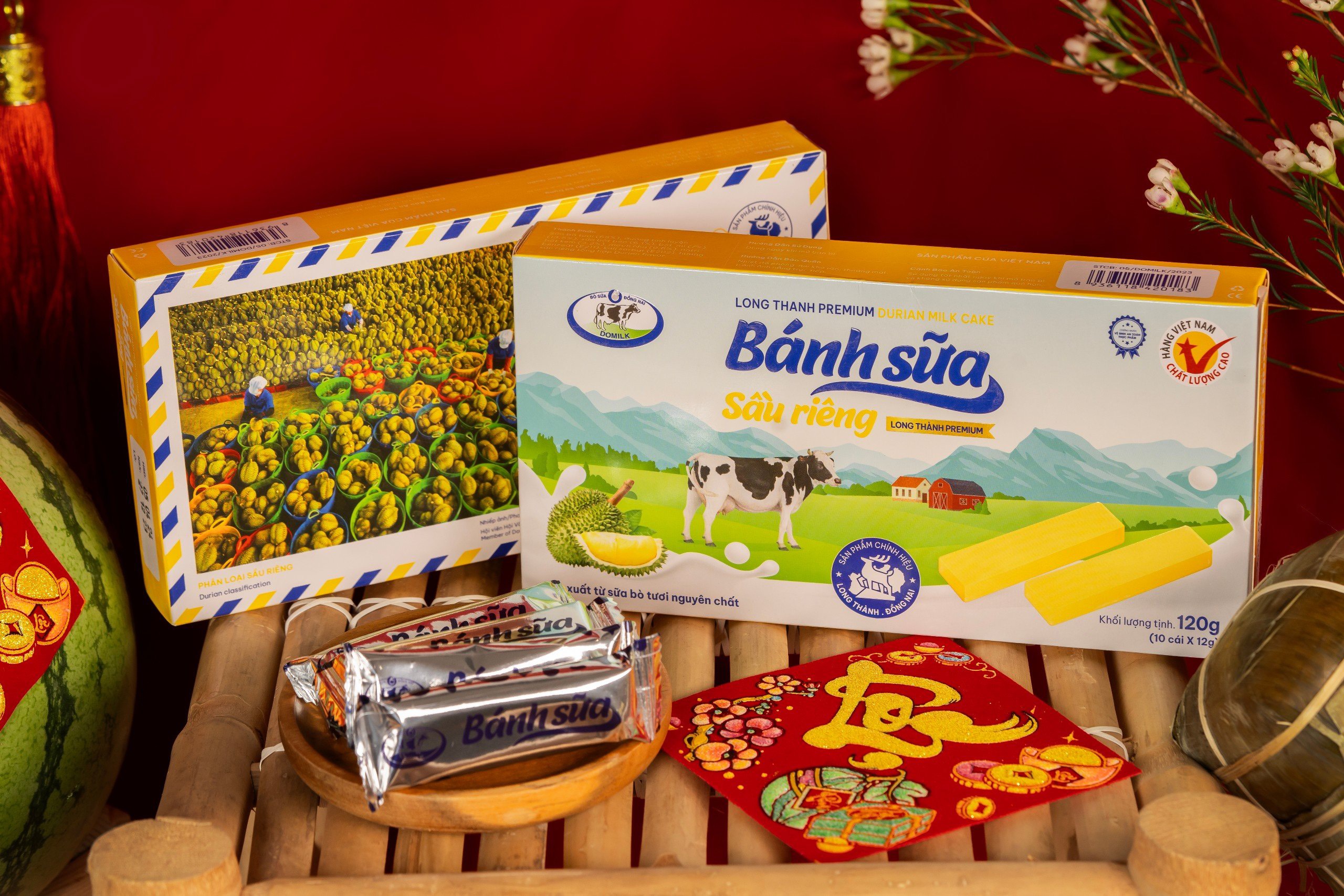 BÁNH SỮA SẦU RIÊNG LONG THÀNH