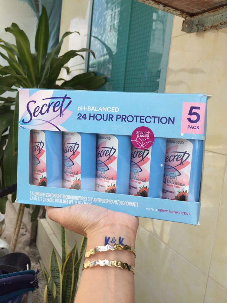Lăn khử mùi dạng sáp SECRET -73g