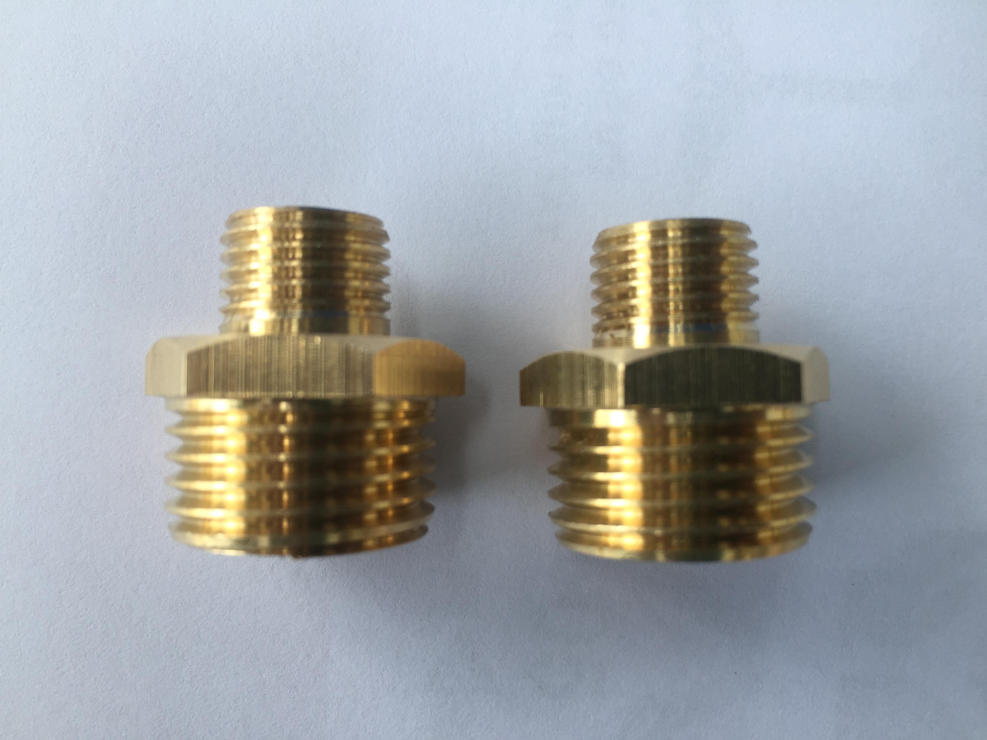 2 chiếc kép đồng đầu ren 21-12