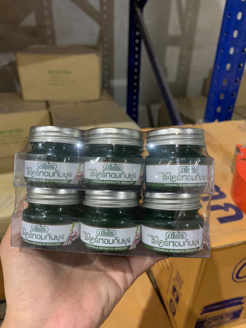 Dầu Cù Là Tinh Sả Muỗi Green Herb 20gram