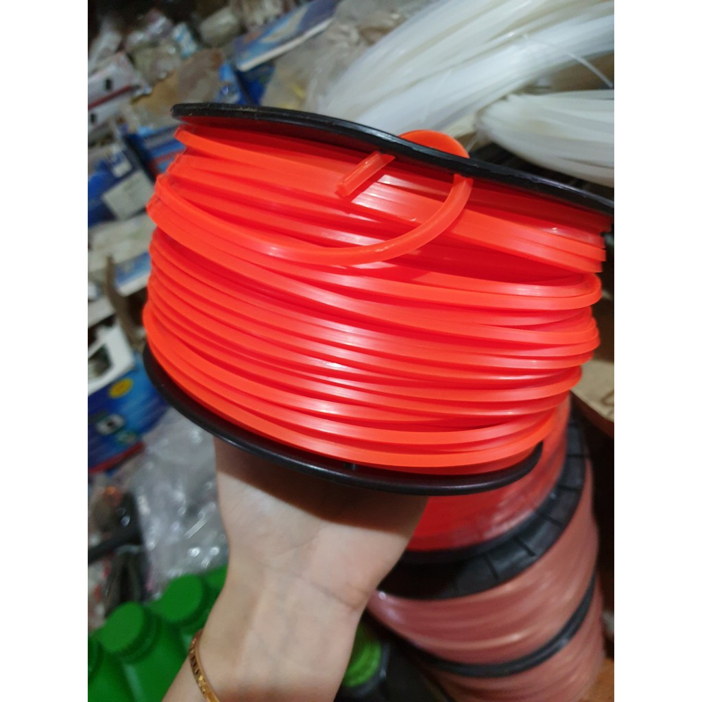 100m Một cuộn cước cắt cỏ Thụy Điển Husqavarna, có lõi chống đứt, nguyên kiện