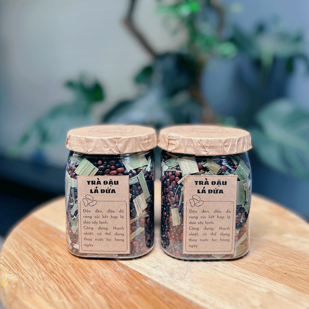 Trà Đậu Rang Lá Dứa Làm Thủ Công Tốt Cho Sức Khỏe