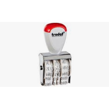 Con dấu ngày tháng năm chấm mực 4mm (Troadat 1010)