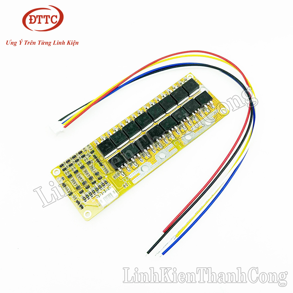 Mạch bảo vệ cho pin sắt LiFePO4 (3.2V) BMS 4S 100A (Tiger) - hệ 4 cell nối tiếp
