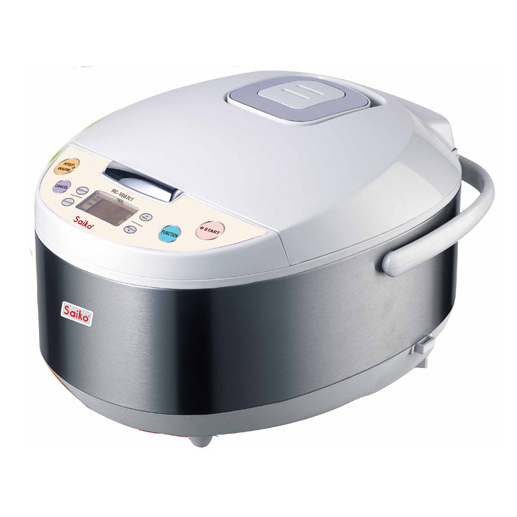 Nồi cơm điện tử Saiko RC-1007ET 1.0L (Trắng)