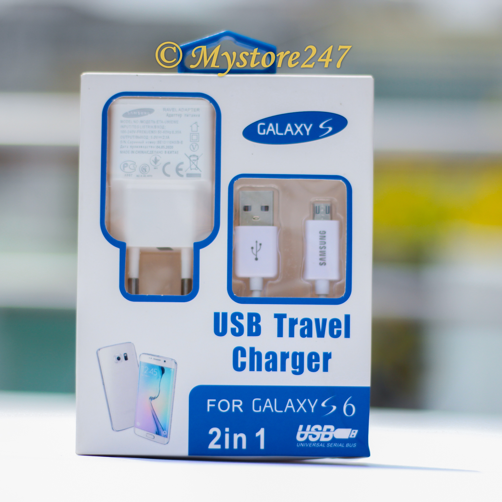 Bộ sạc nhanh samsung 2a + kèm dây micro usb bào hành 6 tháng đổi mới mystore247 bảo hành 12 tháng
