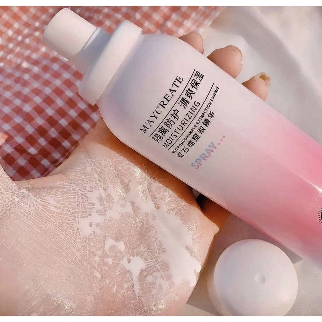 XỊT CHỐNG NẮNG DƯỠNG TRẮNG DA TOÀN THÂN MAYCREATE MOISTURIZING 150ML