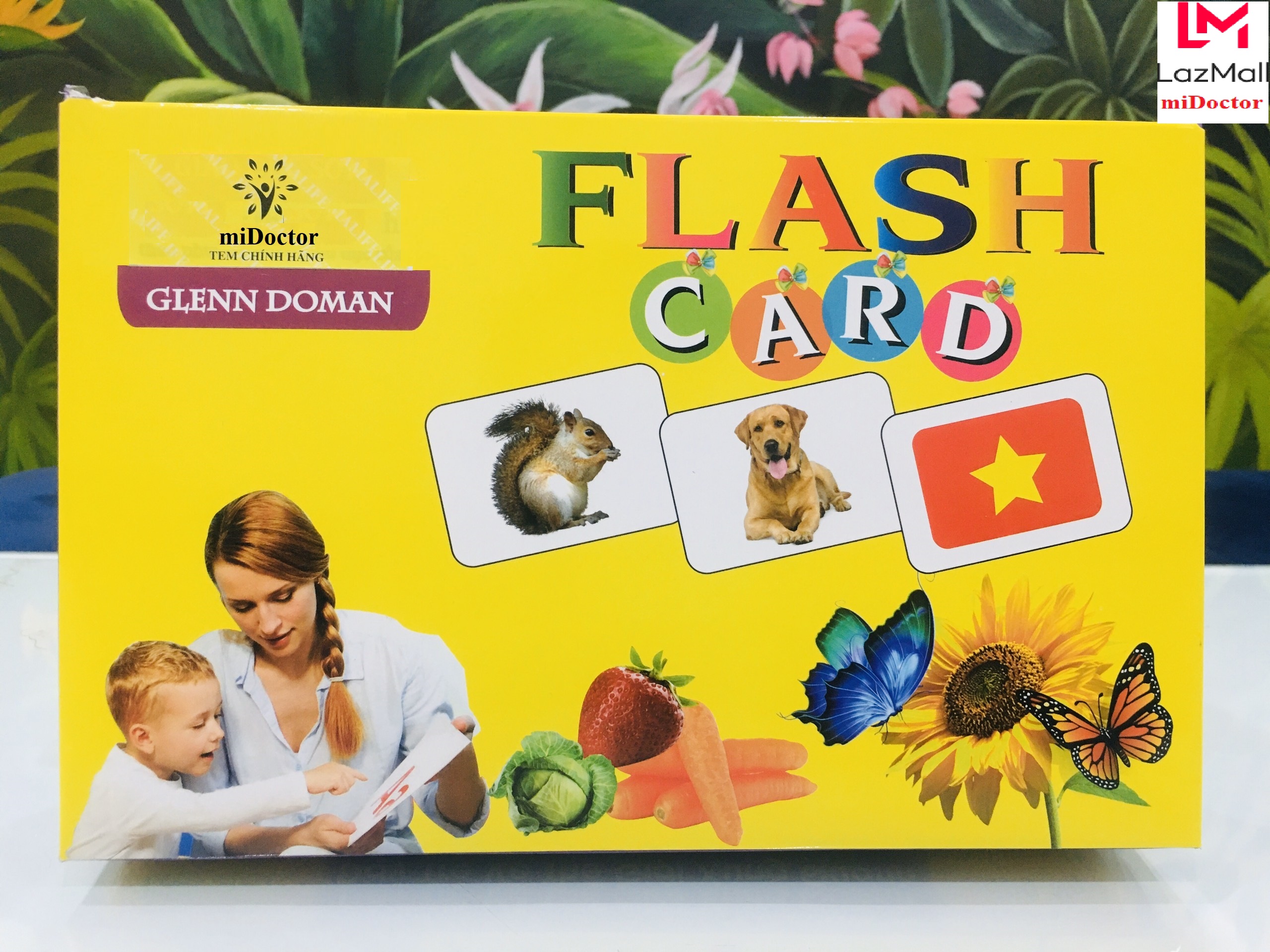 Bộ Thẻ Học Thông Minh Flash Card Glenn Doman Song Ngữ Cho Bé