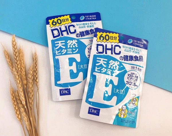 [HCM]Viên Uống DHC Vitamin E 60 Ngày 60 Viên Hỗ Trợ Đẹp Da Mịn Màng