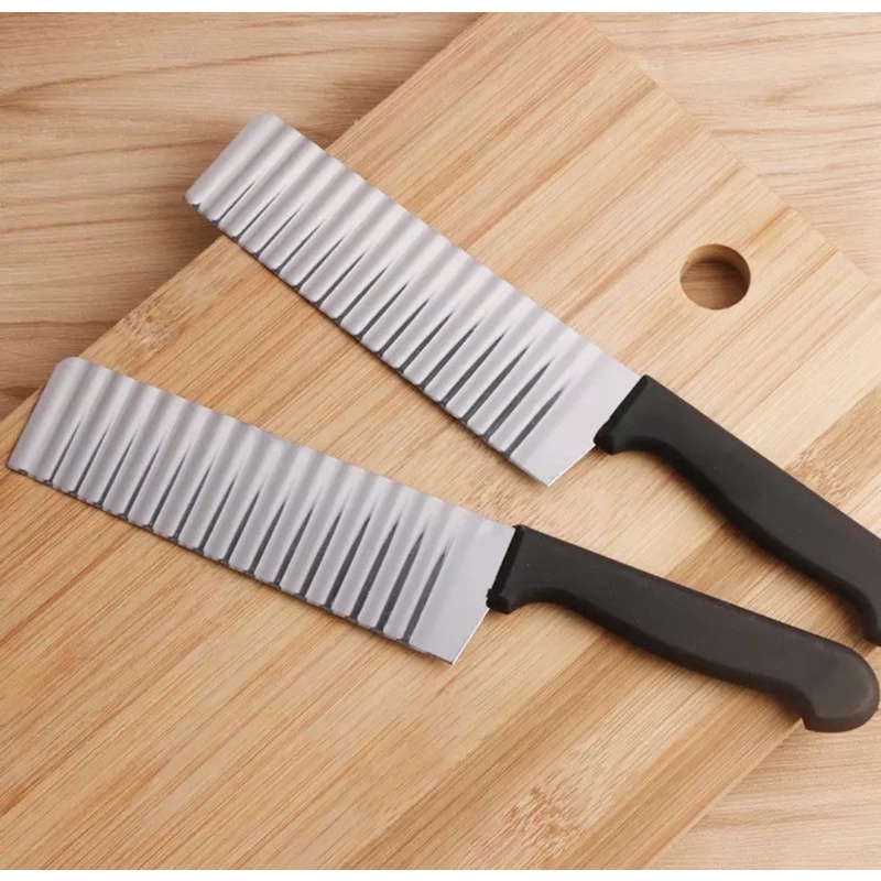 Dao Cắt Rau Củ Quả, Cách Thạch Lượn Sóng 24cm